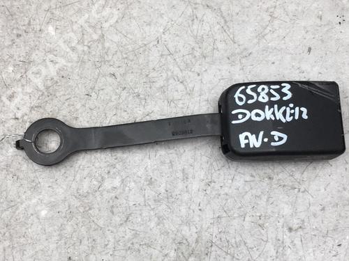 Used Seat buckle DACIA DOKKER MPV (KE_) 1.5 dCi / Blue dCi 75 (KEAJ, KEAH, KEJW) (75 hp) 25520646