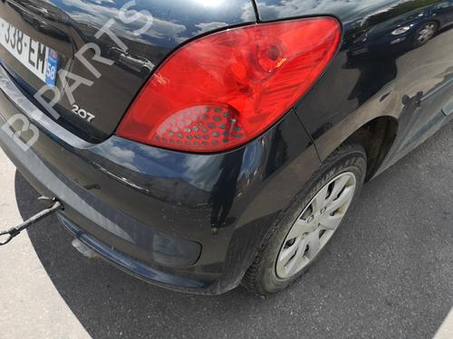 Front left exterior door handle PEUGEOT 207 (WA_, WC_) 1.6 HDi | BP25538349C128 