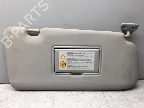 Used Right sun visor NISSAN X-TRAIL I (T30) 2.2 Di 4x4 (114 hp) 25521013
