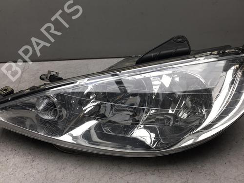Venstre forlygte PEUGEOT 206 Hatchback (2A/C) 1.4 HDi eco 70 (68 hp) 25520100