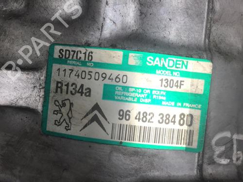 Used AC compressor AC compressor CITROËN C5 II (RC_) 1.6 HDi (RC8HZB) (109 hp) 25555592 25555592
