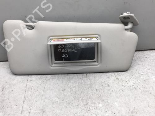 Used Right sun visor RENAULT MEGANE III Hatchback (BZ0/1_, B3_) 1.5 dCi (BZ09, BZ0D, BZ1W, BZ29, BZ14) (110 hp) 25538742