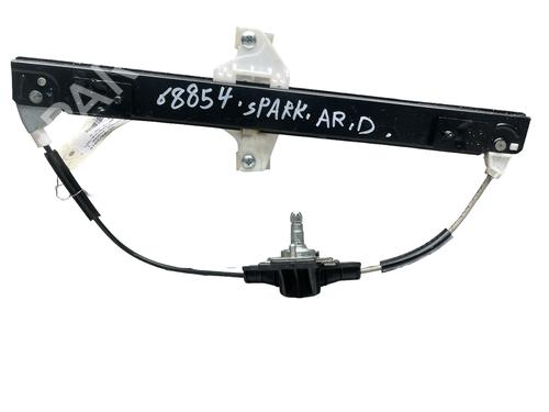 Used Rear right window mechanism CHEVROLET SPARK (M300) 1.0 (68 hp) 25551618