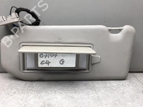 Used Left sun visor CITROËN C4 II (NC_) 1.6 HDi 90 (92 hp) 25522181