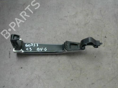 Used Front left exterior door handle CITROËN C3 II (SC_) 1.4 HDi 70 (SC8HZC, SC8HR0, SC8HP4) (68 hp) 25583517