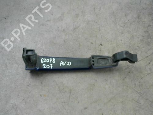 Front right exterior door handle PEUGEOT 207 (WA_, WC_) 1.4 HDi | BP25537015C129 