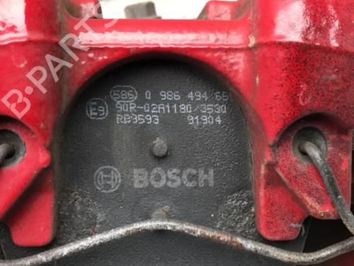 Left rear brake caliper VW GOLF VII (5G1, BQ1, BE1, BE2) 2.0 GTI | BP25560617M107 