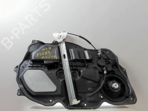 Used Front right window mechanism MAZDA 2 (DE_, DH_) 1.4 MZR-CD (68 hp) 25516630