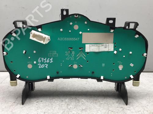 Used Instrument cluster PEUGEOT 207 (WA_, WC_) 1.4 (73 hp) 25555787
