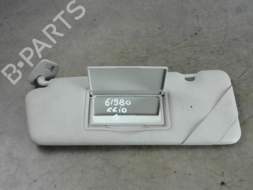 Used Left sun visor RENAULT CLIO IV (BH_) 1.5 dCi 90 (90 hp) 25536805