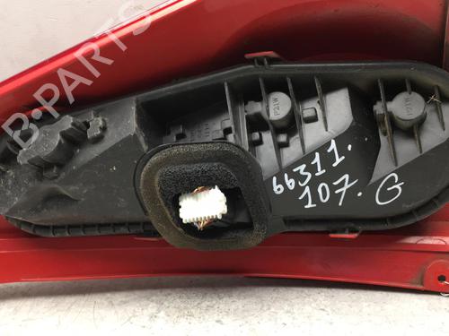 Left taillight PEUGEOT 107 (PM_, PN_) 1.4 HDi | BP25580364C34
