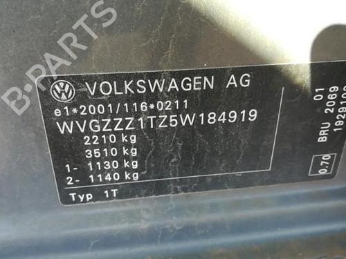 Left headlight VW TOURAN (1T1, 1T2) 1.9 TDI | BP25515893C28 