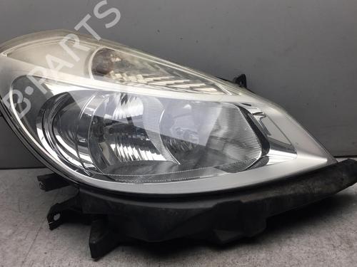 Used Right headlight RENAULT CLIO III (BR0/1, CR0/1) 1.2 16V Hi-Flex (BR1U, CR1U) (75 hp) 31355882