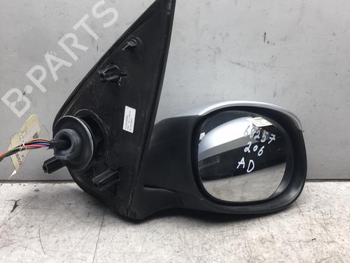 Used Right mirror PEUGEOT 206+ (2L_, 2M_) 1.4 i (73 hp) 25534110