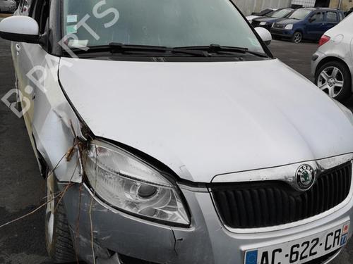 Left sun visor SKODA FABIA II (542) 1.4 TDI | BP25533728I1  - Image 8