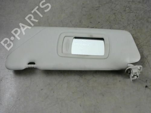 Venstre solskærm RENAULT MEGANE III Hatchback (BZ0/1_, B3_) 1.5 dCi (BZ09, BZ0D, BZ1W, BZ29, BZ14) (110 hp) 25560352