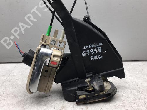 Used Rear left lock Rear left lock TOYOTA COROLLA (_E12_) 2.0 D-4D (CDE120R, CDE120L_) (116 hp) 25557583 25557583