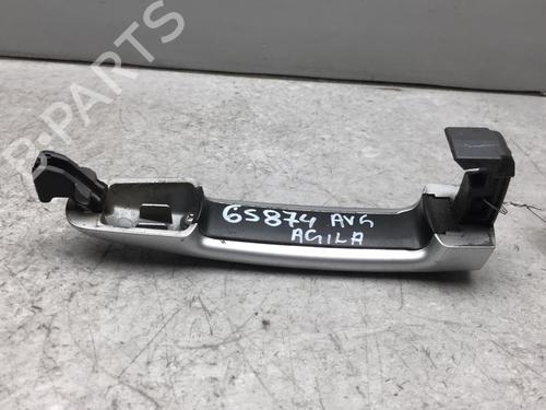 Used Front left exterior door handle OPEL AGILA (B) (H08) 1.2 (F68) (86 hp) 25520853