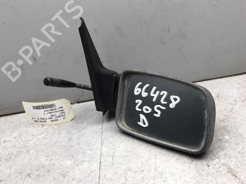 Right mirror PEUGEOT 205 II (20A/C) 1.7 Diesel | BP25524955C27