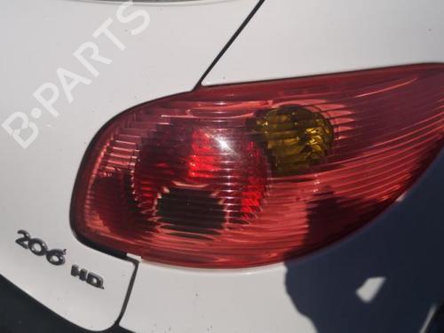 Bremselys PEUGEOT 206 Hatchback (2A/C) 1.4 HDi eco 70 | BP25536556L11 