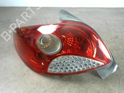 Used Left taillight Left taillight PEUGEOT 206 Hatchback (2A/C) [1998-2012] 25519973 25519973
