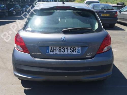 Rear bumper PEUGEOT 207 (WA_, WC_) 1.6 HDi | BP25523783C8 