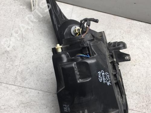 Used Right headlight Right headlight CHEVROLET CRUZE Hatchback (J305) 1.6 (124 hp) 25581755 25581755