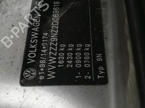 Right taillight VW POLO (9N_, 9A_) 1.9 SDI | BP25516580C35 