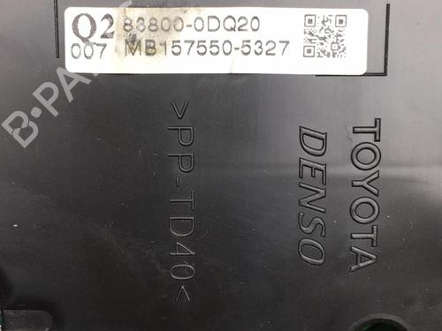Instrument cluster TOYOTA YARIS (_P13_) 1.4 D (NLP130_, NLP130) | BP25511103C47 