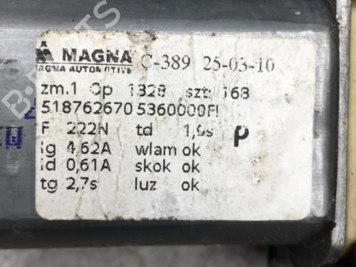 Front right window mechanism FIAT 500 (312_) 1.3 D Multijet (312AXB1A) | BP25515192C23 - Image 4