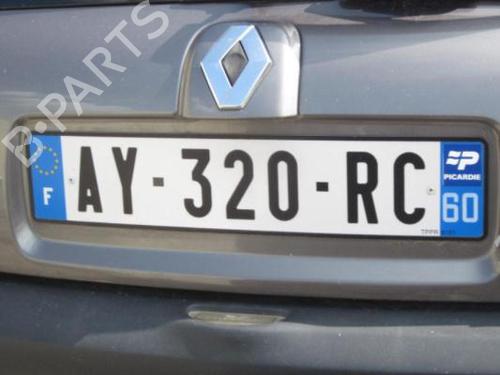 Left sun visor RENAULT CLIO II (BB_, CB_) 1.6 16V (BB01, BB0H, BB0T, BB14, BB1D, BB1R, BB2KL, BB3G... | BP25577151I1 
