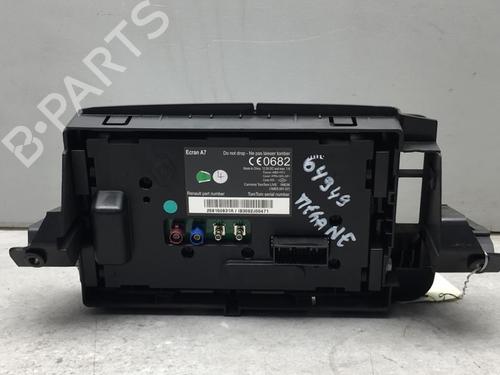 Multifunctionele display RENAULT MEGANE III Hatchback (BZ0/1_, B3_) 1.5 dCi (BZ09, BZ0D, BZ1W, BZ29, BZ14) | BP25537884C48 