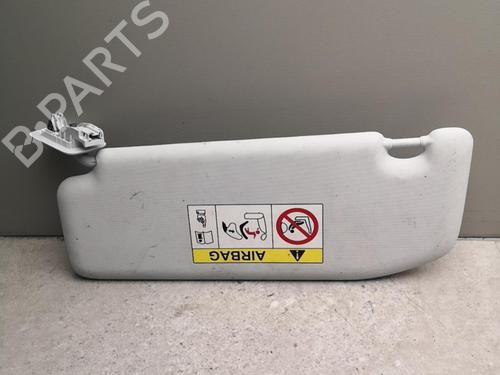 Used Right sun visor PEUGEOT 208 I (CA_, CC_) 1.6 HDi / BlueHDi 75 (75 hp) 25519663