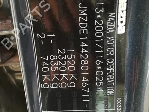 Rear right seatbelt MAZDA 2 (DE_, DH_) 1.4 MZR-CD | BP25516632I28 - Image 10