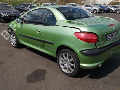 Front left exterior door handle PEUGEOT 206 CC (2D) 2.0 S16 | BP25578824C128 