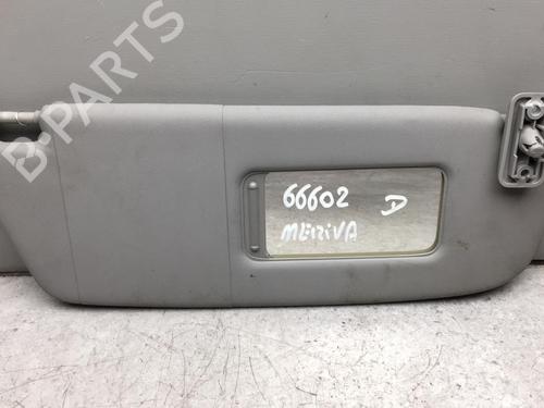 Used Right sun visor Right sun visor OPEL MERIVA A MPV (X03) 1.3 CDTI (E75) (75 hp) 25533633 25533633
