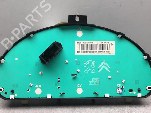 Instrument cluster PEUGEOT 1007 (KM_) 1.4 HDi | BP25533688C47 