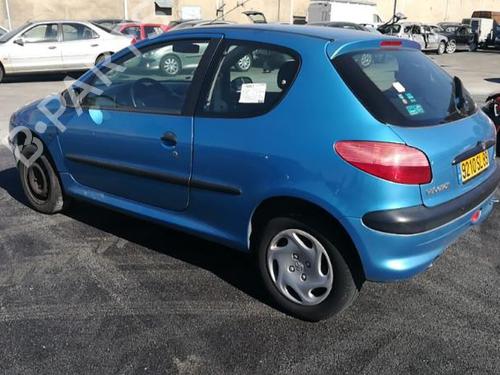 Rear bumper PEUGEOT 206 Hatchback (2A/C) 1.9 D | BP25552770C8 