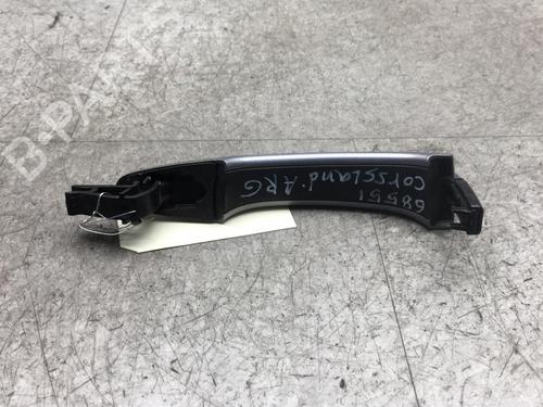 Rear left exterior door handle OPEL CROSSLAND X / CROSSLAND (P17, P2QO) 1.2 (75) | BP25575367C130 