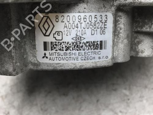 Alternator RENAULT LAGUNA III (BT0/1) 1.5 dCi (BT00, BT0A, BT0T, BT1J) | BP25552128M7 