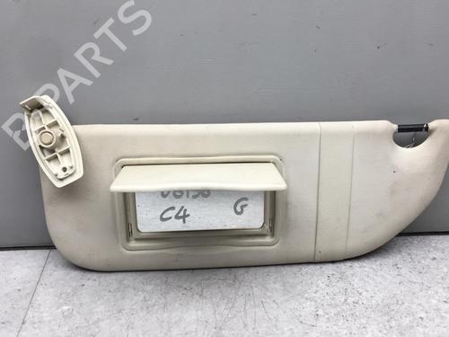 Used Left sun visor CITROËN C4 Coupe (LA_) 1.6 HDi (109 hp) 25521523
