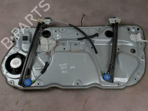 Used Front right window mechanism VW POLO (9N_, 9A_) 1.4 TDI (70 hp) 25516503