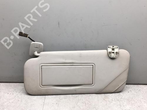 Used Left sun visor PEUGEOT 407 (6D_) 2.0 HDi 135 (6DRHRH, 6DRHRE, 6DRHRG, 6DRHRJ) (136 hp) 25560729