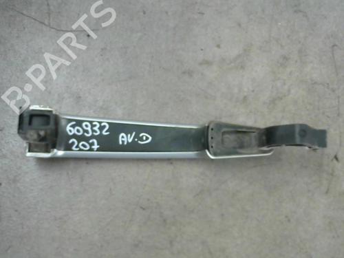 Used Front right exterior door handle PEUGEOT 207 (WA_, WC_) 1.6 HDi (90 hp) 25537561