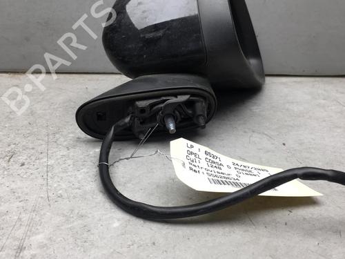 Used Right mirror OPEL CORSA D (S07) 1.3 CDTI (L08, L68) (90 hp) 25538497