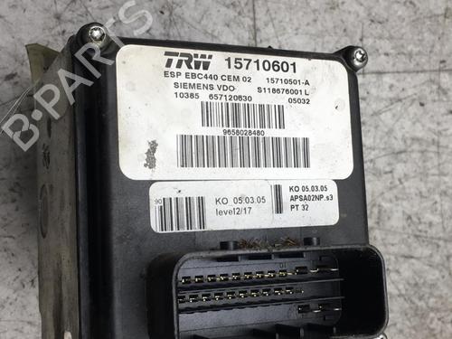 ABS pump PEUGEOT 407 (6D_) 1.6 HDi 110 (6D9HZC, 6D9HYC) | BP25571202M43 