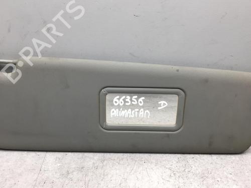 Right sun visor NISSAN PRIMASTAR Bus (X83) dCi 100 9640000Q0C