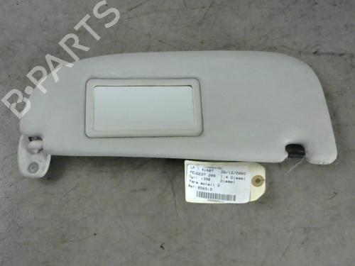 Used Right sun visor PEUGEOT 206 Hatchback (2A/C) 1.4 HDi eco 70 (68 hp) 25523365