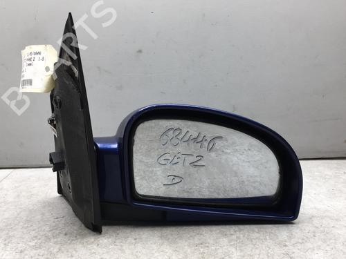 Used Right mirror HYUNDAI GETZ (TB) 1.5 CRDi (88 hp) 25521239