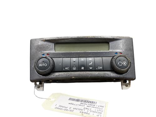 Commande Chauffage RENAULT LAGUNA II (BG0/1_) 1.8 16V (BG04, BG0B, BG0C, BG0V) (117 hp) 25541438